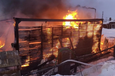 Пожар в Эвенске унёс жизни трёх коз