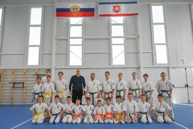 Новый ФОК за 90 млн рублей открыли в поселке Зуя Крыма