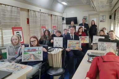 Цикл профилактических информационных мероприятий &quotВагон безопасности – 2026&quot пресс-службы ЗабЖД