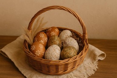 Беру 3 ложки куркумы и крашу яйца к Пасхе - и получаю невероятный лимонный оттенок без капли химии