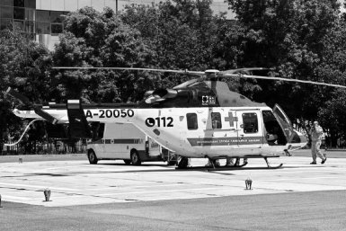 Вертолёт санавиации спас 55-летнего мужчину с тяжёлыми травмами на Ставрополье