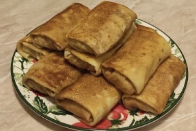 Постные блинчики без яиц и молока: тонкие и эластичные – идеальны для начинок