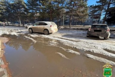 Двигаясь задним ходом, врезался в иномарку водитель легковушки в Биробиджане 