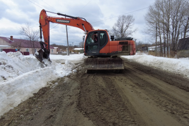 В Анивском районе готовятся к паводкам: расчищают канавы, трубы и следят за Лютогой пресс-служба администрации округа