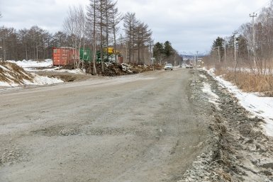 Дорожные службы Южно-Сахалинска приводит в порядок грунтовые дороги пресс-служба мэрии города