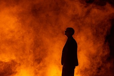 Пожар вспыхнул в бизнес-центр в Москве