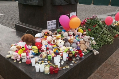 В Звенигороде появился народный мемориал в память о погибших детях