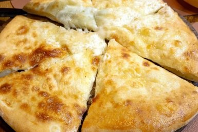 Сырная лепёшка за 12 минут на сковороде ИА SevastopolMedia.ru