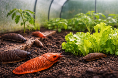 Как защитить теплицу от слизней раз и навсегда — 3 рабочих лайфхака, хватит на весь сезон