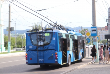 Троллейбус Анастасия Москалёва, ИА ChitaMedia