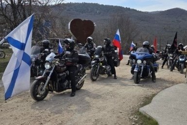 Основатель "Ночных волков" Хирург участвовал в праздновании Крымской весны