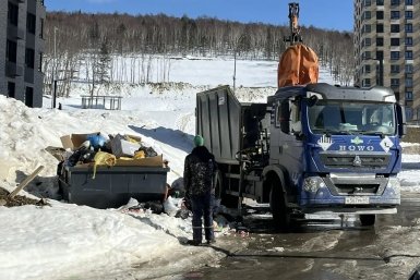 Стихийную свалку в "Уюн Парк" ликвидировали после жалоб жителей