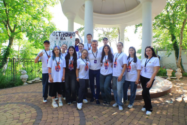 Команда &quotОстановимся на зеленом&quot рассказала о своем проекте Светлана Сероухова