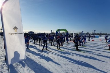 На Сахалине при поддержке Роснефти прошел Троицкий лыжный марафон Пресс-служба &quotРоснефти&quot