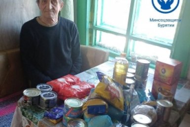 Поддержали пожилых в труднодоступных сёлах минсоцзащиты РБ