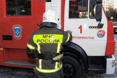 Пожарный Евгений  Кулешов, ИА PrimaMedia