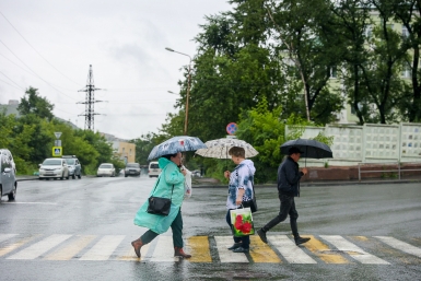 Дождь со снегом и сильный ветер ожидаются в Приморье 23 марта