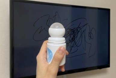 Хитрый трюк с дезодорантом: как бесследно удалить детские "художества" со стен и техники