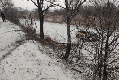 Место аварии предоставлено Госавтоинспекцией Уссурийска