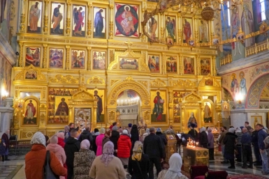 В православных церквях Колымы почтили память Сорока мучеников Севастийских Источник