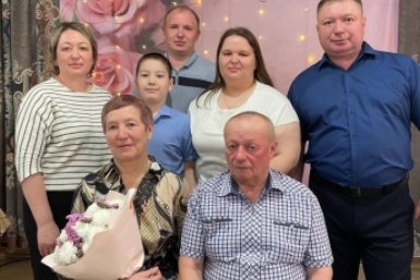 Супруги Сергей и Людмила Забелины департамента ЗАГС Забайкалья