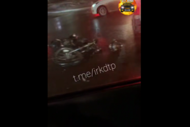 Мотоциклиста сбили на Академической в Иркутске