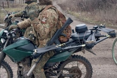 "Питон" из Бурятии захватил вражеский дрон "Баба Яга"