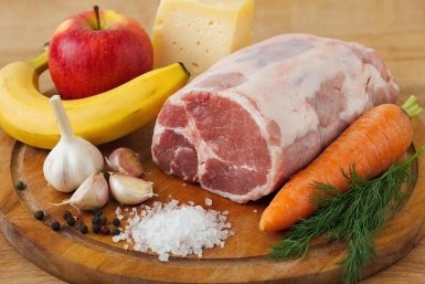 Отбитый поросёнок, банан и яблоко: как добиться экзотического вкуса