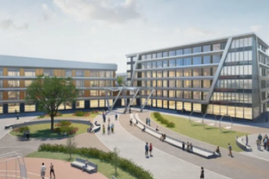 Визуализация межвузовского проекта кампуса &quotДаурия&quot Правительство Забайкалья