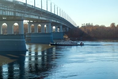 Набережная реки Иртыш, Ленинградский Мост Евгений Овдеенко, ИА OmskMedia