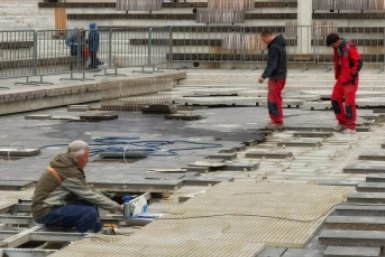 Фонтаны готовят к новому сезону в Ялте