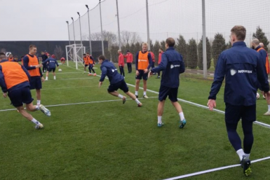 Сборная России готовится к матчу с Никарагуа на базе ФК "Краснодар"