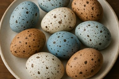 Делаю мраморные яйца без химии: китайский секрет пасхального декора