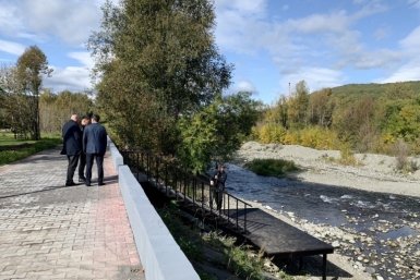 Открытие парка На реке Половинка сайт Елизовского муниципального округа