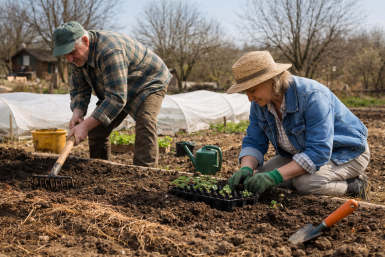 Грядки в апреле умоляют об этом — 3 совета для сохранения влаги и тепла в почве