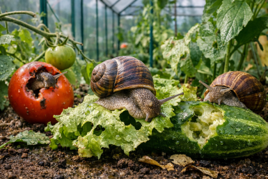 Слизни весной пожирают ваши растения в теплице. 3 метода помогут избавиться от вредителя