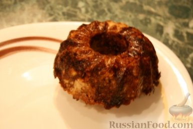 Овсяный супербыстрый кулич со сгущенкой, медом и орешками. Готовится в микроволновке за 3 минуты