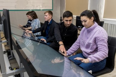 Студенты пресс-службы ЗабЖД