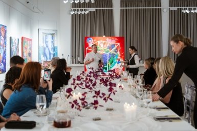 Гастро-ужин от бренд-шефа Zuma Романа Котовского прошёл в галерее Art Object Роман Реморенко, предоставлено рестораном Zuma