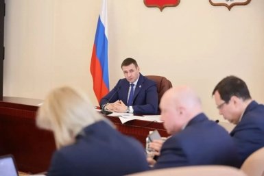 На заседании президиума правительства Хабаровского края Антон Шевченко