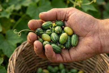 Думали для декора, а вышло для стола: "игрушечные" арбузы, которые в маринаде просто бесподобны