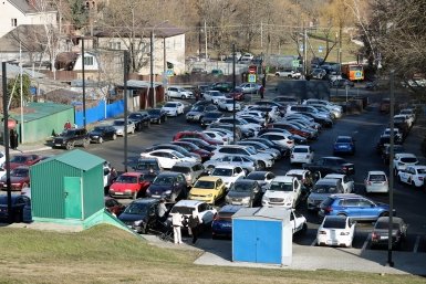 парковка, автомобили, автостоянка Сергей Бумагин, ИА Stavropol.Media