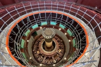 В Усть-Илимске собрали пятиэтажный &quotконструктор&quot для ремонта гидрогенераторов Пресс-служба Эн+