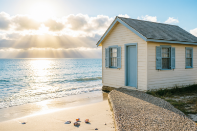 Самый дешевый дом в России в 30 шагах от моря продают в на Кубани