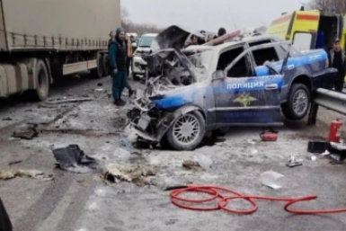 Полицейский погиб в ДТП во время погони за нарушителем в Приморье