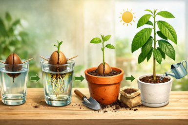 Съела авокадо — вырастила дерево: это реально работает