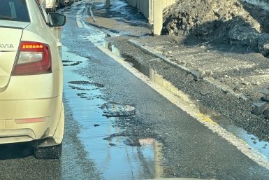 Разбитые дороги Балашихи ИА StolicaMedia