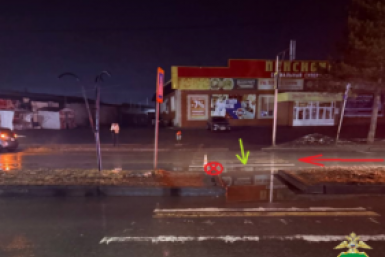 Сбил и уехал: в Биробиджане разыскивают очевидцев ДТП, в котором погиб 78-летний пешеход 