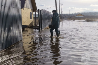 В Красноярском крае затопило посёлок Дрокино