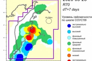 Уровень сейсмической активности на Камчатке опять повысился